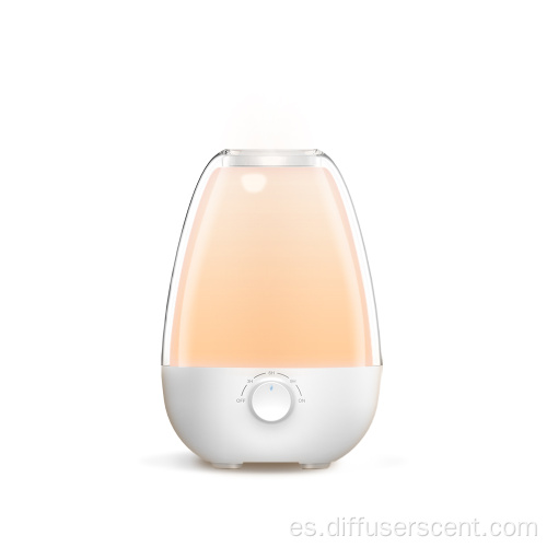 Humidificador de aire de aroma ultrasónico con luz LED